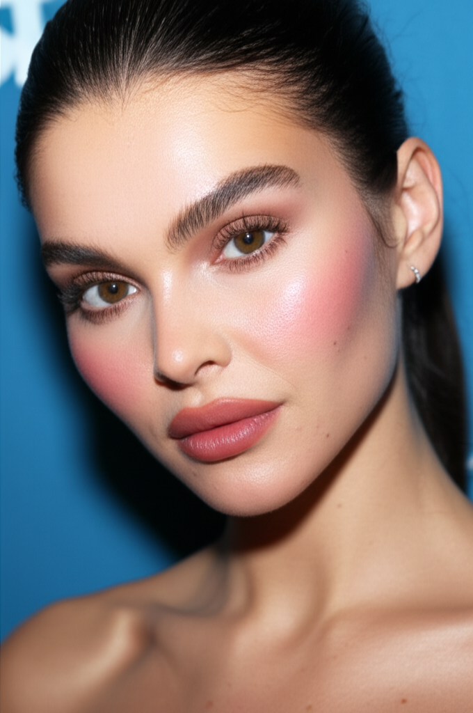 Alexis Ren face lifting makeup tutorial