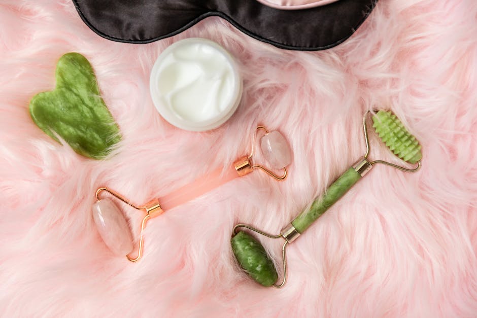 best face roller and gua sha set