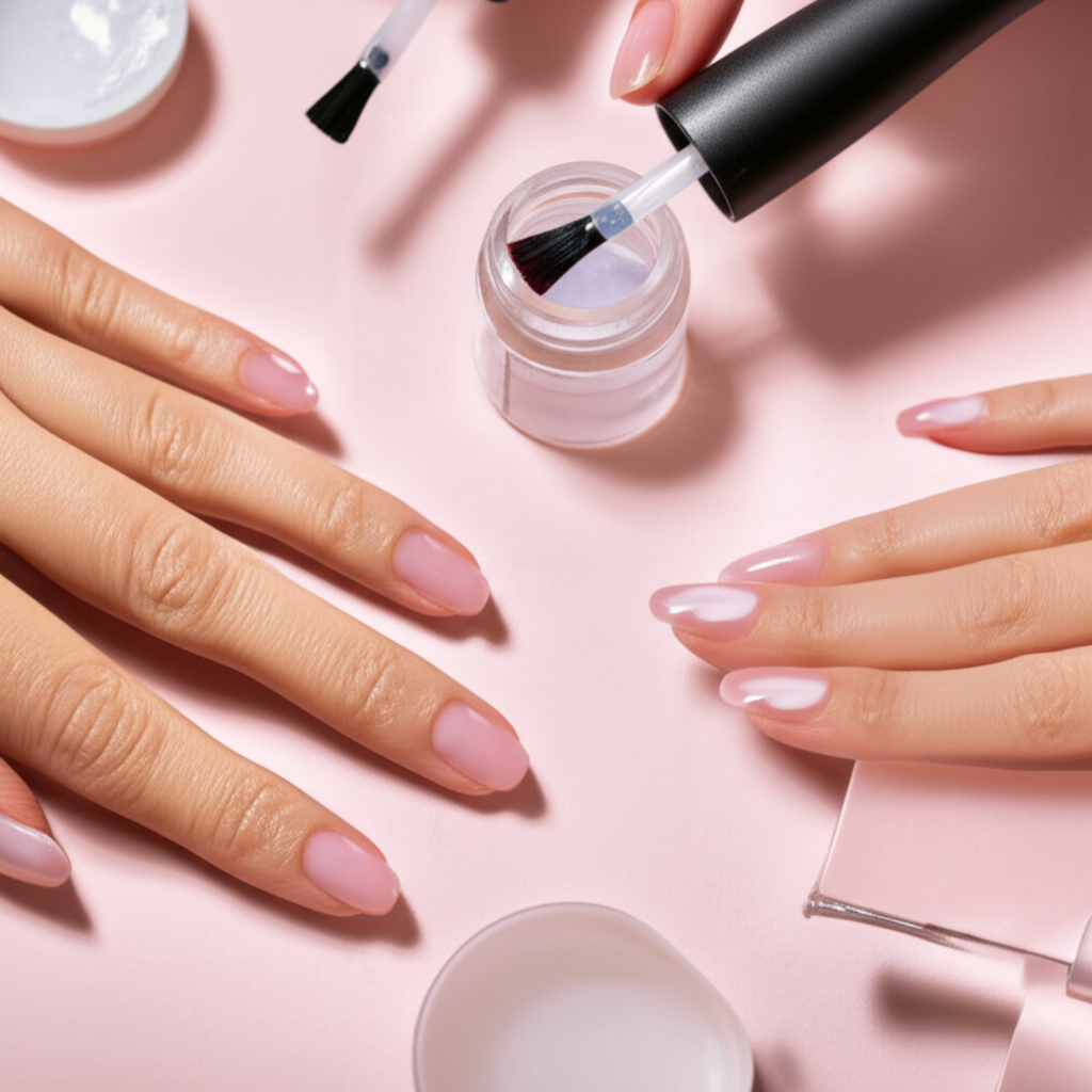 depth builder gel nails home tutorial